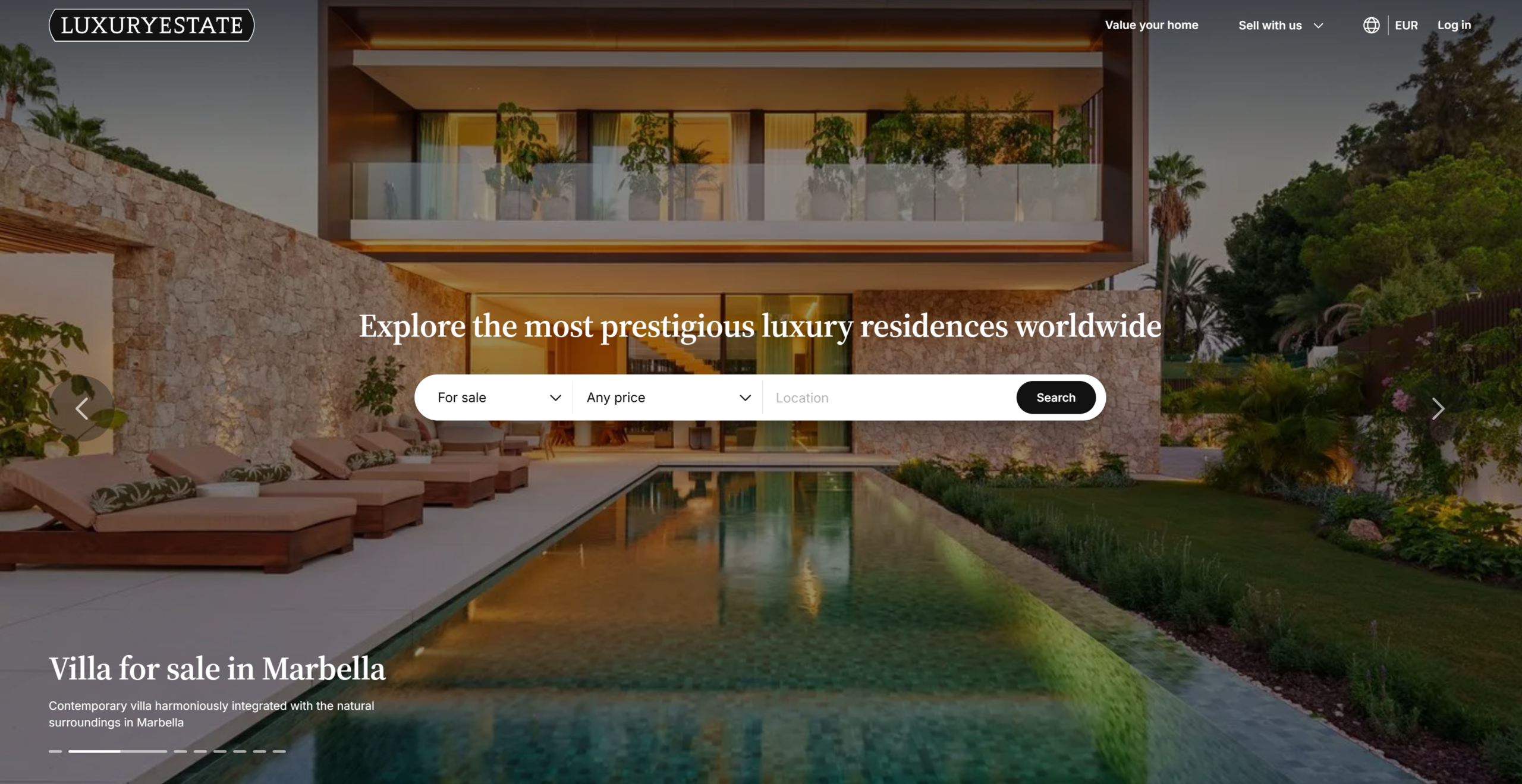 LuxuryEstate supplied website image
